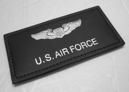 Amazon.co.jp: US AIR FORCE本革ネームタグ革パッチUSAFアメリカ空軍